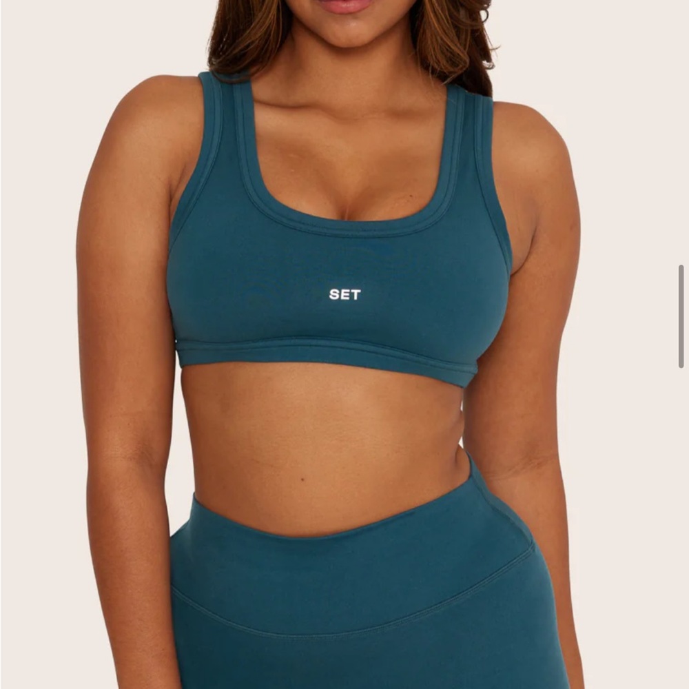 SET ACTIVE FORMCLOUD® ARCH BACK BRA - AGAVE, S